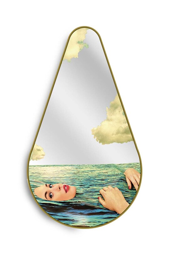 Καθρέφτης τοίχου Seletti Pear Sea Girl πολύχρωμο 17074
