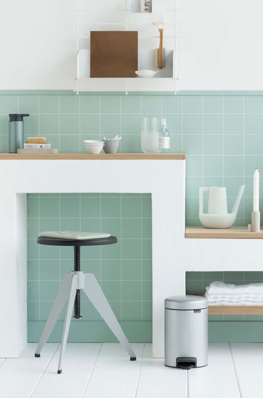 Brabantia kosz na śmieci NewIcon 3 L 113260 szary