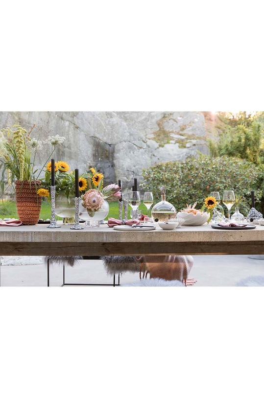 Obývací pokoj a ložnice Dekorativní svícen Byon Space S 5260904815 šedá