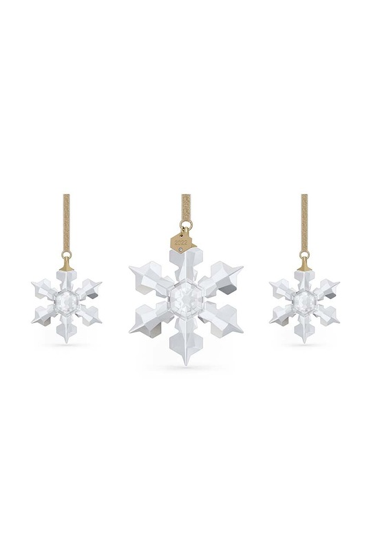 Dekorace Swarovski Annual Edition 2022 Ornament Set 3-pack průhledná 5634889