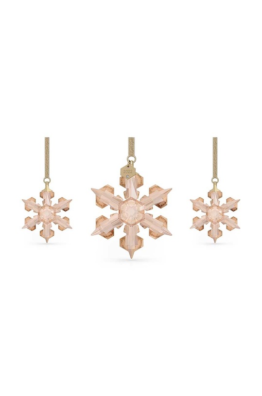 Swarovski dekoracja Festive Onament Set Annual Edition 2022 3-pack transparentny 5634890