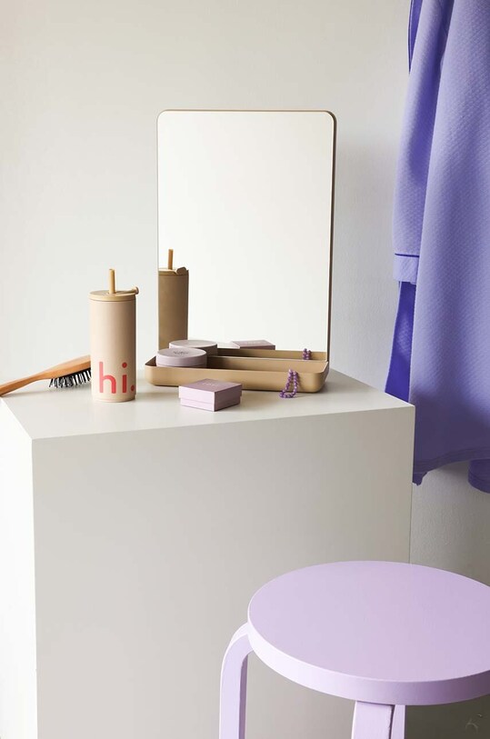 Design Letters oglinda de perete Mirror & More bej 10101301BEIGE