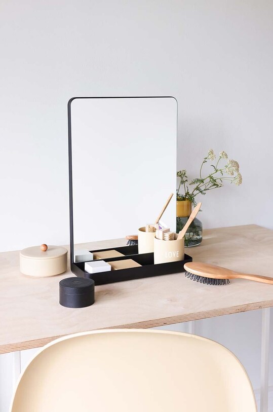 Design Letters oglinda de perete Mirror & More negru 10101301BLACK