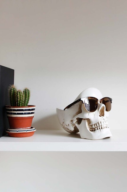 Decor Nádoba na drobné predmety Luckies of London Skull Tidy SK.TIDYSKULL1 viacfarebná