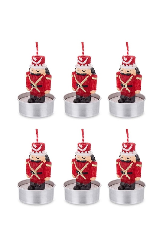 Zestaw świec świątecznych 6-pack multicolor 161875