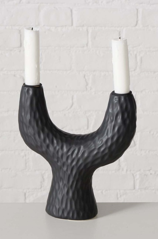 Salon i sypialnia Boltze świecznik dekoracyjny Shary 2045325 czarny