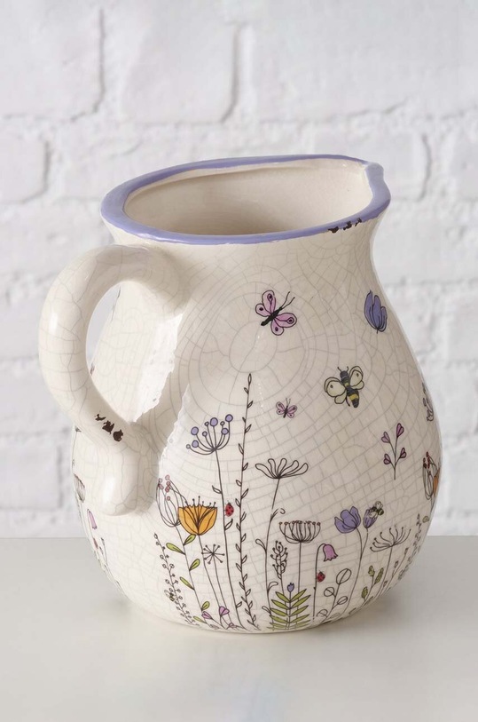 Obývací pokoj a ložnice Dekorativní váza Boltze Kamilla 2030901 vícebarevná