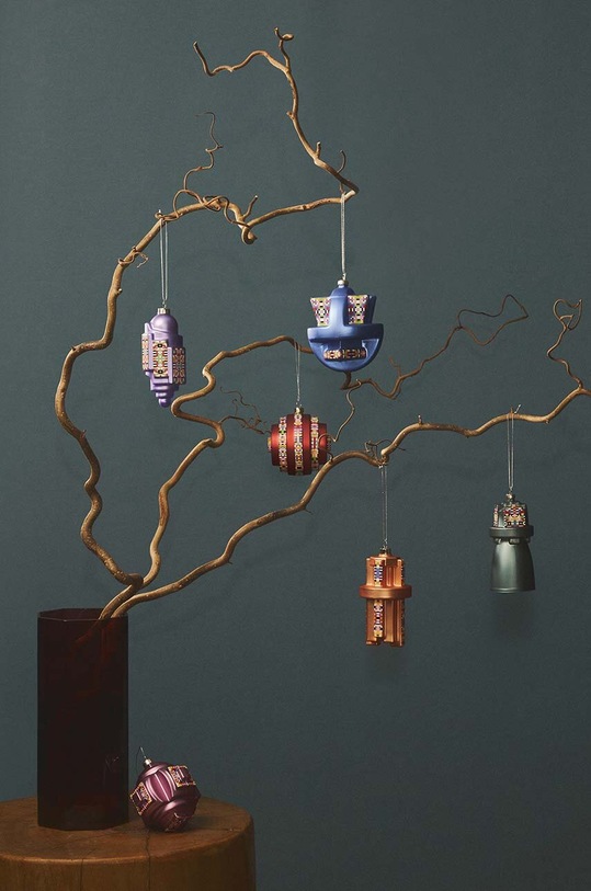 Лайфстайл Украса за елха Alessi Prism ESA06.2 многоцветен