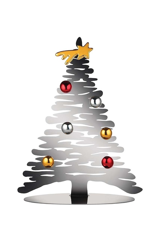 Vianočná dekorácia Alessi Bark for Christmas sivá BM06.30