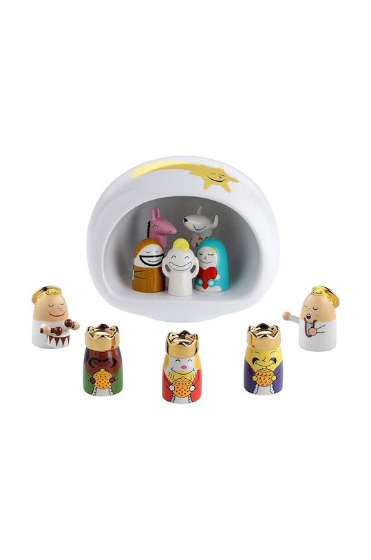 Коледна украса Alessi Presepe многоцветен AMGI10SET