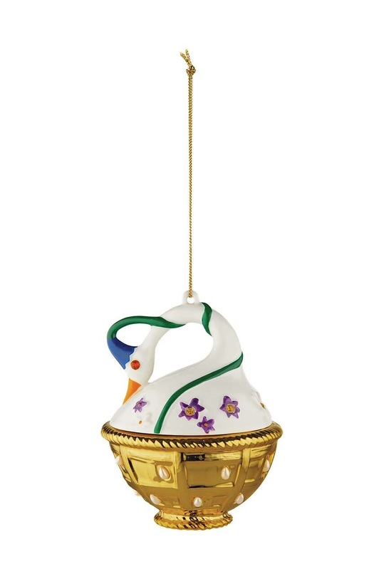 Украса за елха Alessi Cigno di Primavera многоцветен MJ16.10