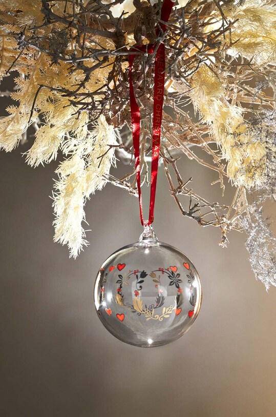 Holmegaard glob de crăciun Ann-Sofi Romme Annual Christmas 4800512 multicolor AA00
