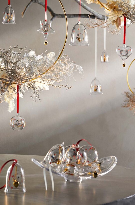 Lifestyle Holmegaard glob de crăciun Ann-Sofi Romme Annual Christmas 4800512 multicolor