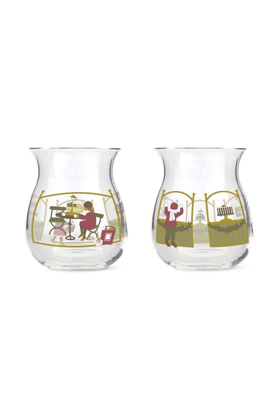 Dekorativní svícen Holmegaard Christmas Tea Light 2-pack vícebarevná 4800524