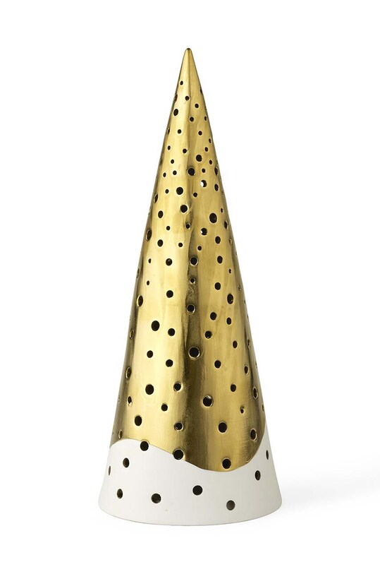 Декоративен свещник Kähler Nobili жълт 693518