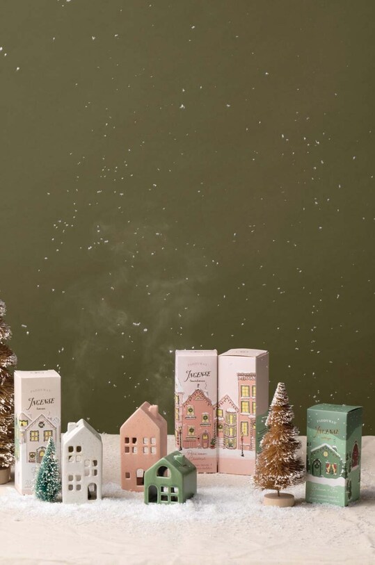 Домашнє SPA Набір ароматичних паличок з підставкою Paddywax Incense 20-pack IN0019EU бежевий