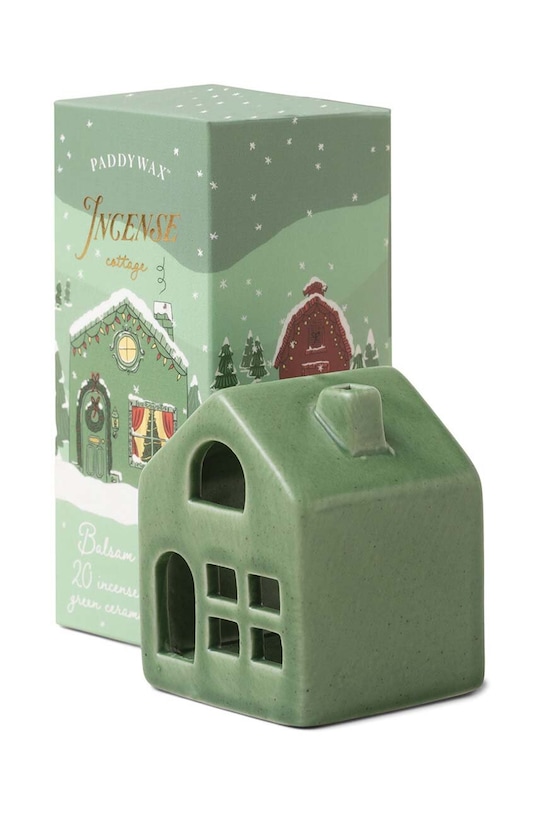 Sada vonných tyčinek se stojánkem Paddywax Balsam & Fir 20-pack IN0021EU zelená AA00