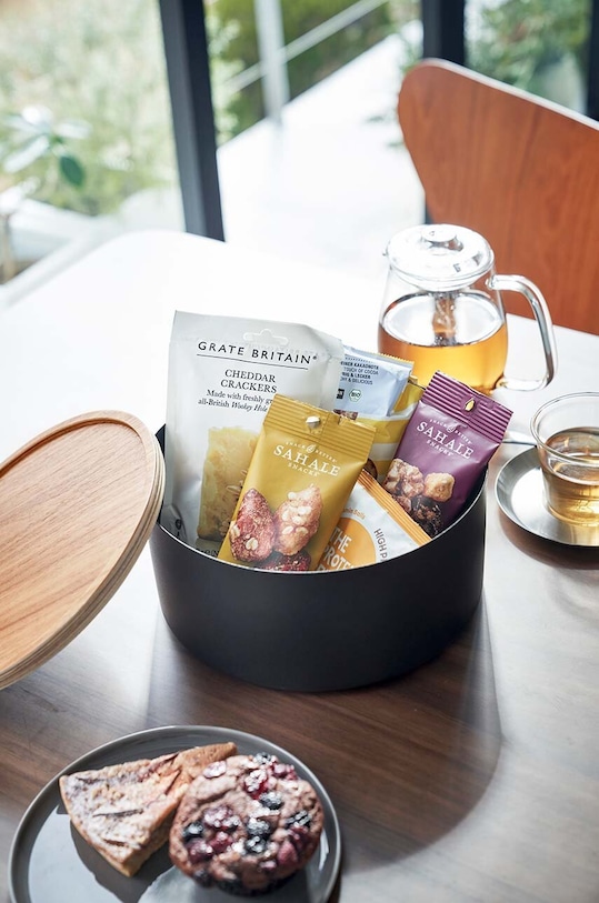 Nádoba s víkem Yamazaki Rin 5802 černá AA00