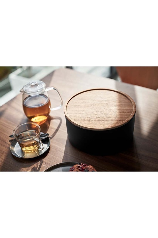 Obývací pokoj a ložnice Nádoba s víkem Yamazaki Rin 5802 černá