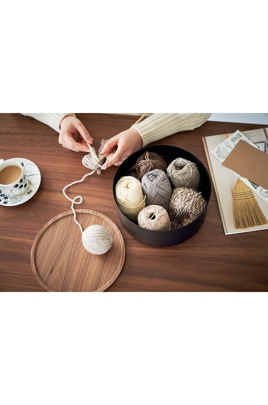 Nádoba s víkem Yamazaki Rin 5802 černá