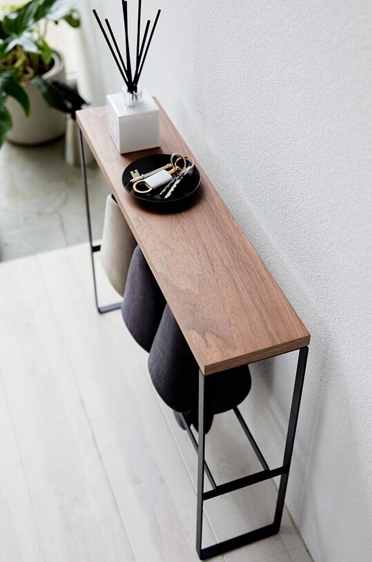 Yamazaki regał na kapcie Tower czarny 5153