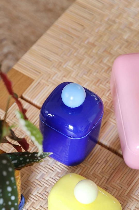 Гостиная и спальня Емкость с крышкой &k amsterdam Orb 1506.03. жёлтый