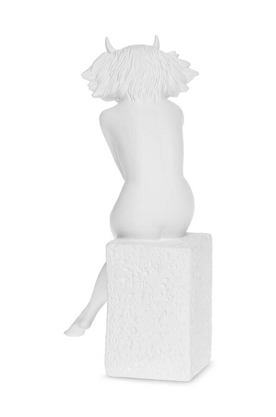 Διακοσμητική φιγούρα Christel 23 cm Ταύρος DK94134 λευκό AA00