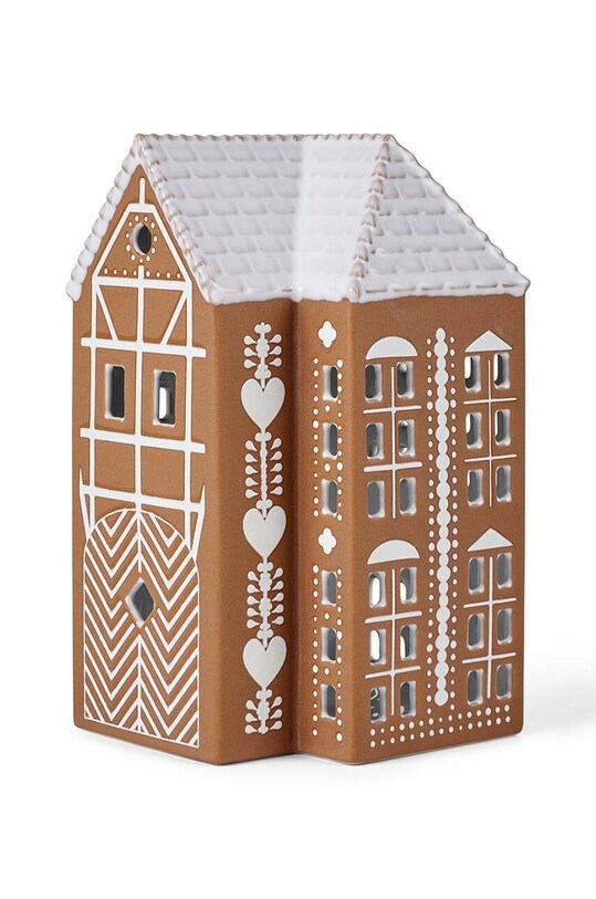 Kähler felinar Gingerbread Lighthouse L portocaliu 693522