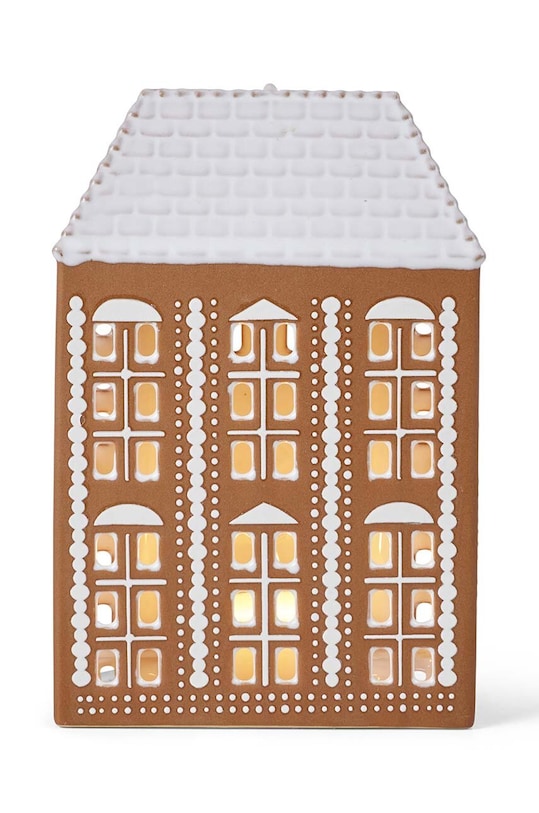 Lifestyle Kähler felinar Gingerbread Lighthouse L 693522 portocaliu