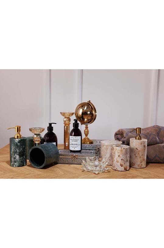 Σαλόνι και υπνοδωμάτιο Υδρόγειος γραφείου Margit Brandt Gobe in Gold 4975540 κίτρινο