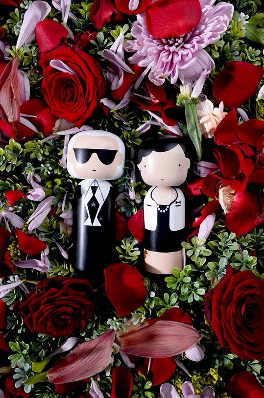 Lifestyle Lucie Kaas papusa kokeshi Karl SI02KAL multicolor