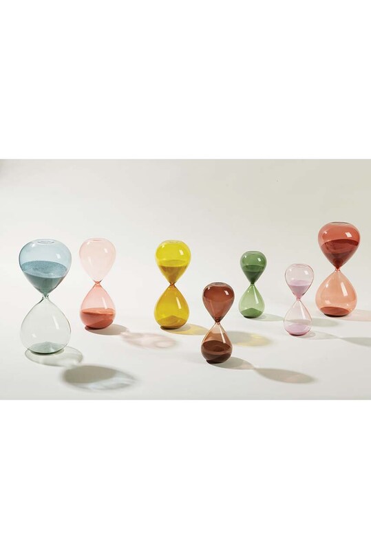 Пісочний годинник Designworks Ink зелений DHGL30.2027EU