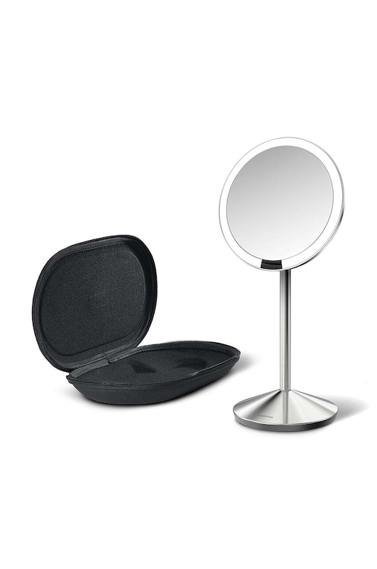 Simplehuman oglindă cu iluminare led Sensor Mirror Fold ST3004 gri AA00