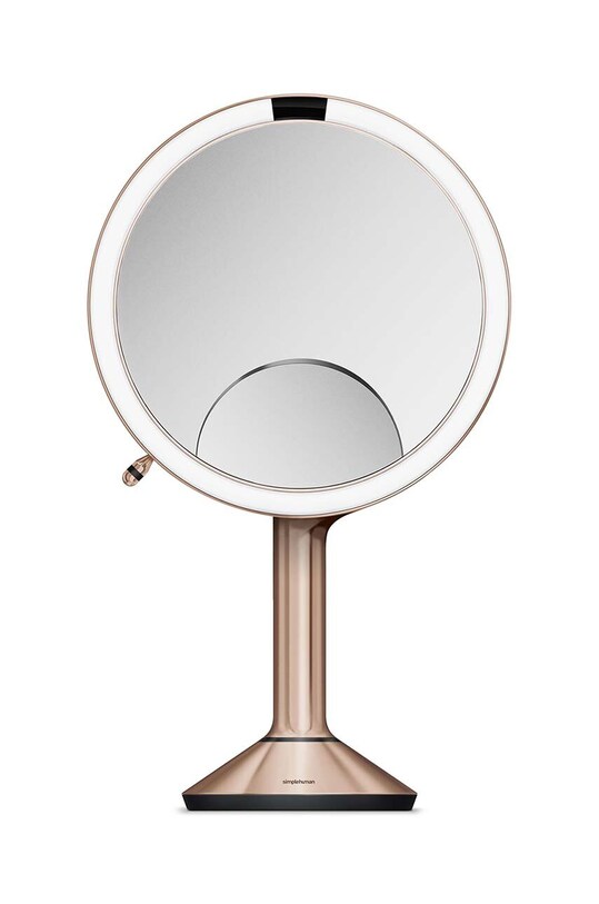 Simplehuman oglindă cu iluminare led Sensor Mirror Trio bej ST3034