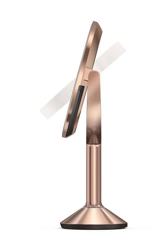 Simplehuman lustro z oświetleniem led Sensor Mirror Trio beżowy ST3034