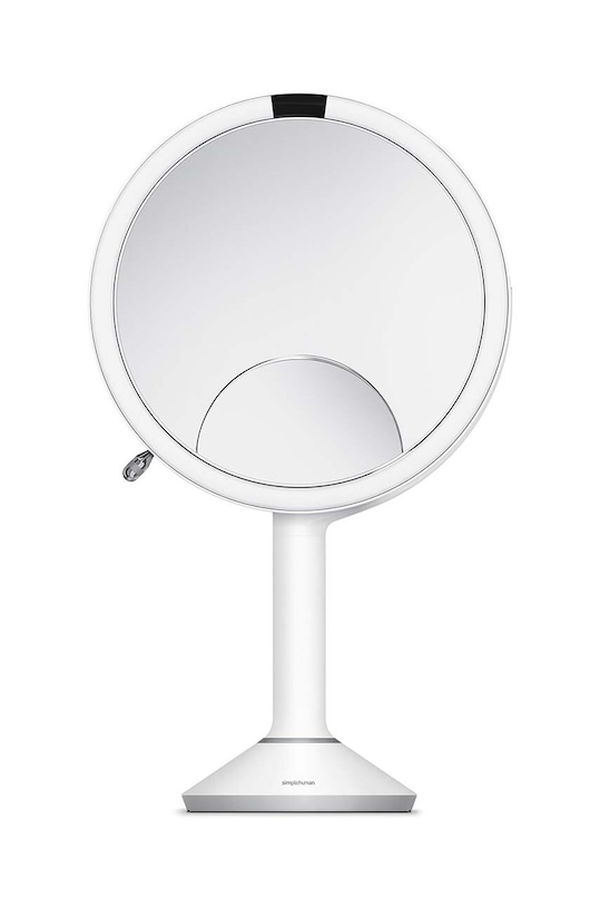 Simplehuman oglindă cu iluminare led Sensor Mirror Trio alb ST3038