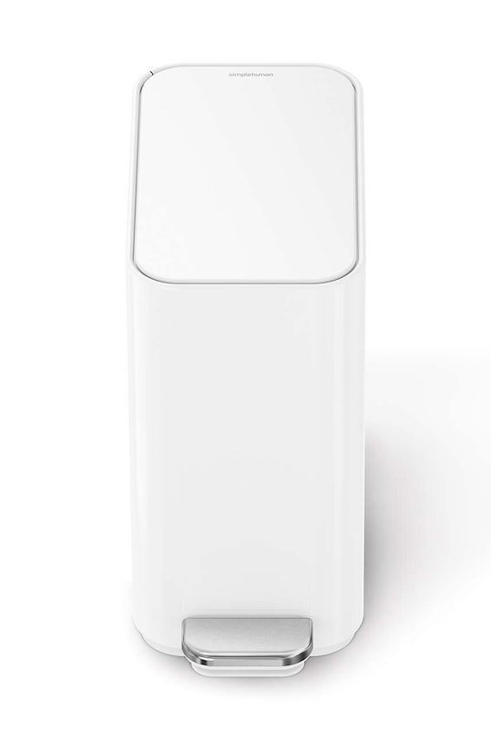 Odpadkový kôš Simplehuman Slim Pedal 5 L CW2102 biela AA00
