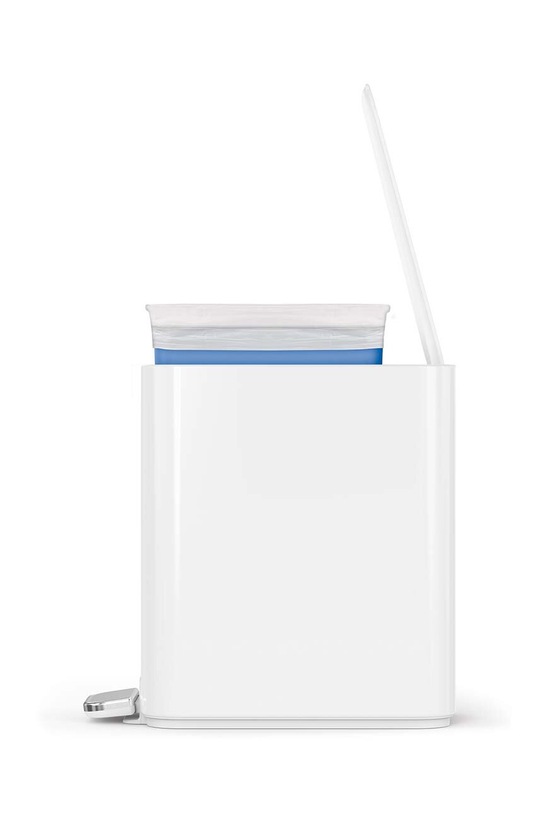 Koš za smeće Simplehuman Slim Pedal 5 L CW2102 bijela