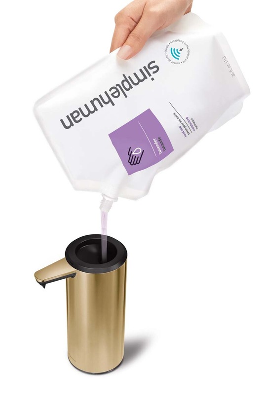 Simplehuman dozator de sapun 266 ml galben ST1067