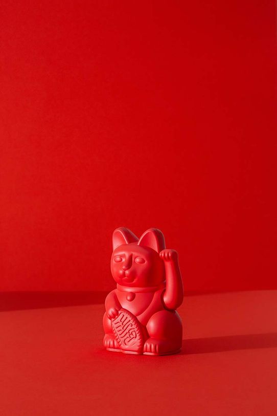 Dekorácia Donkey Lucky Cat Mini 330473 červená AA00