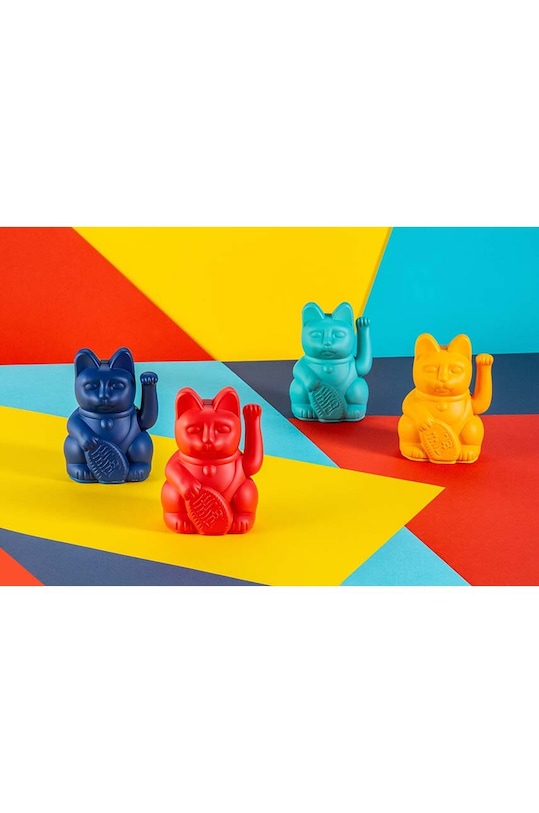 Вітальня та спальня Декорація Donkey Lucky Cat Mini 330473 червоний