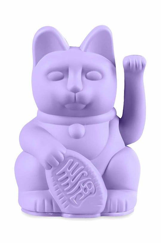 Διακοσμητικό Donkey Lucky Cat Mini μωβ 330541