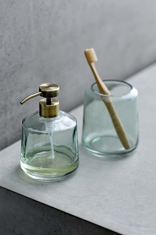 Поставка за четка за зъби Qualy Vintage 976084 зелен AA00