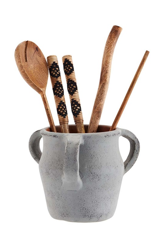 Květináč Madam Stoltz 28891GY šedá AA00