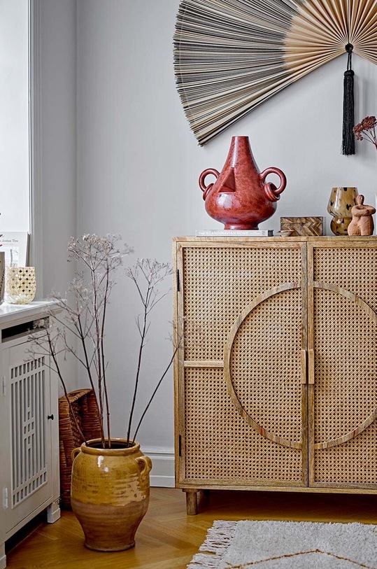 Obývací pokoj a ložnice Dekorativní váza Bloomingville 82057486 hnědá