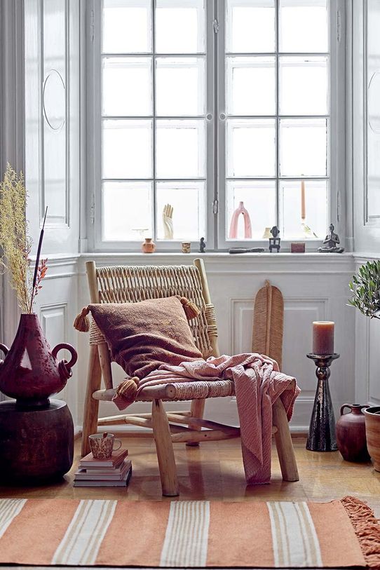 Dekorativní váza Bloomingville hnědá 82057486