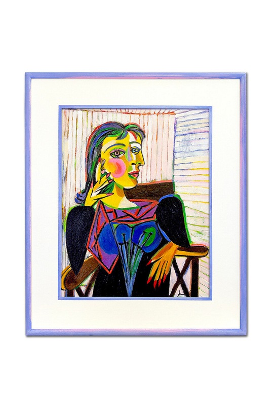 Olejomalba v rámu Pablo Picasso, Portret Dory Maar vícebarevná 103186