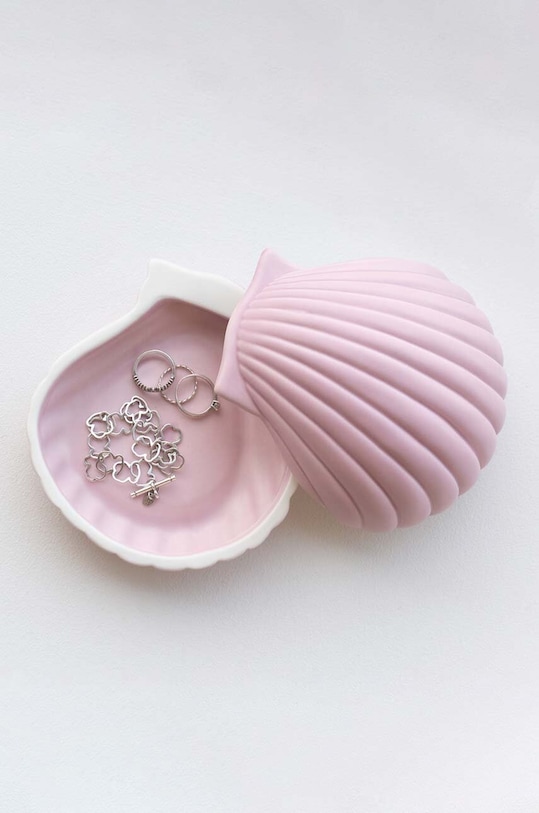 Вітальня та спальня Контейнер з кришкою Helio Ferretti Shell Box 122094 рожевий