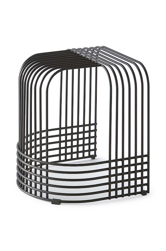 Σκαμπό Pols Potten Stool Drop μαύρο 300.030.073