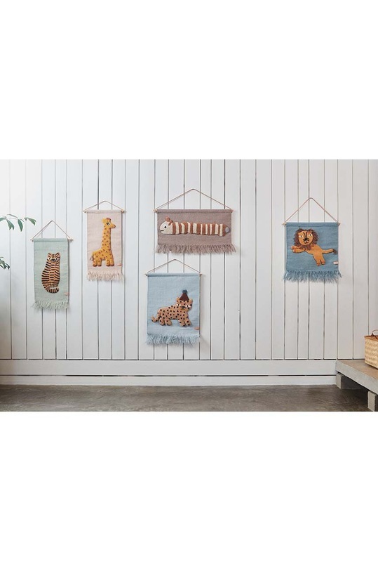 OYOY decoratiune de perete Giraffe Wallhanger multicolor 1100519